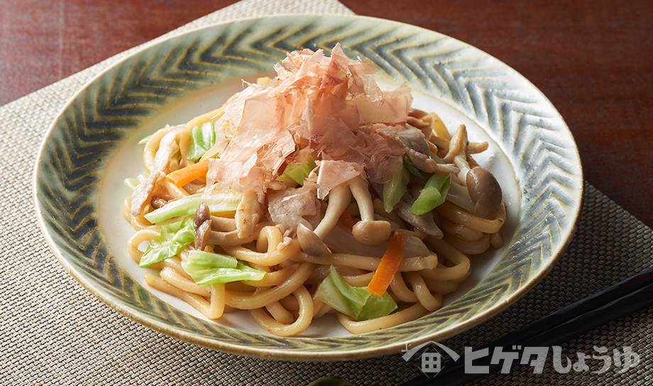 本膳香る焼うどん